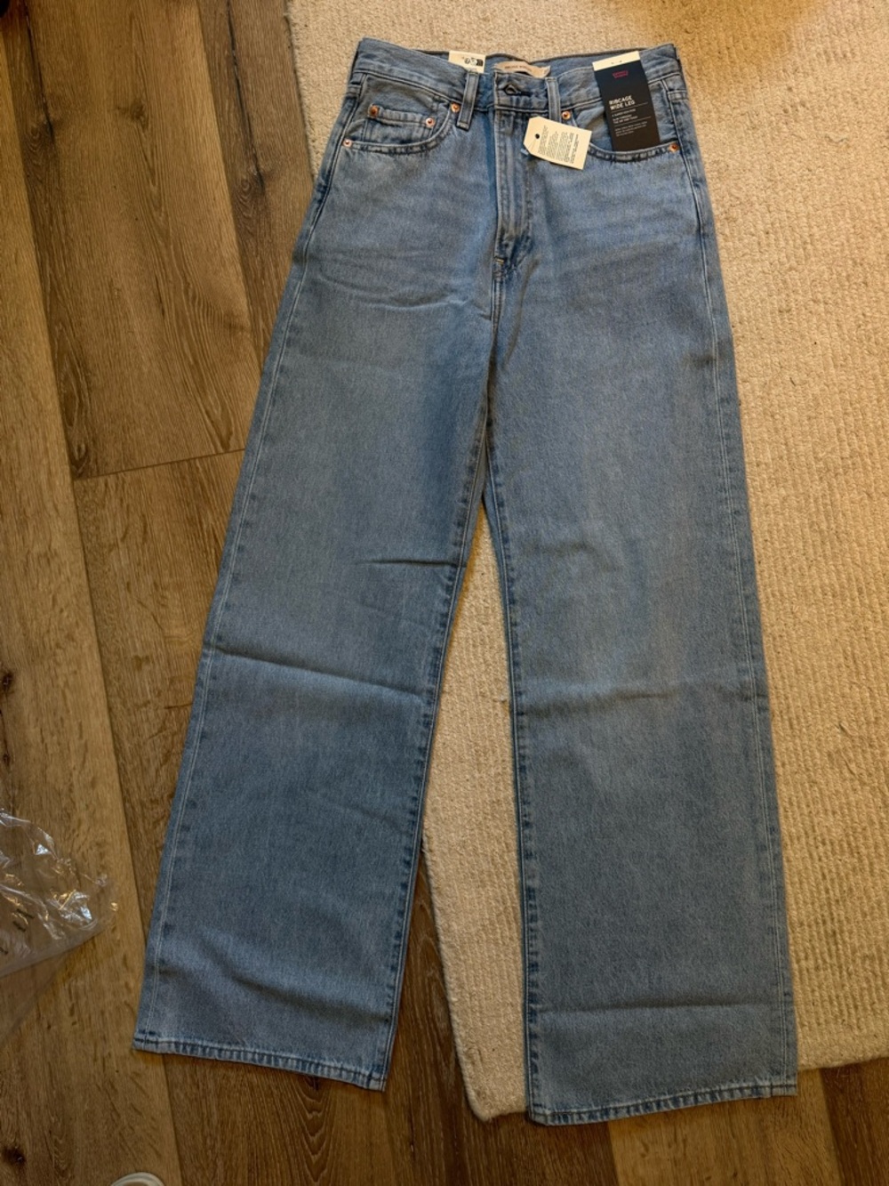 Levi’s Women’s Ribcage Wide Leg Jeans